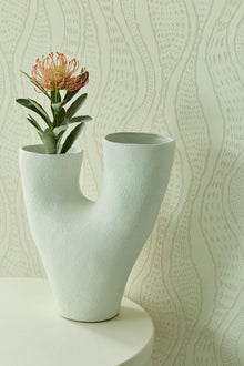 340351 Meander Cream Wallpaper by Eijffinger