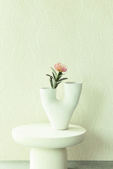 340351 Meander Cream Wallpaper by Eijffinger