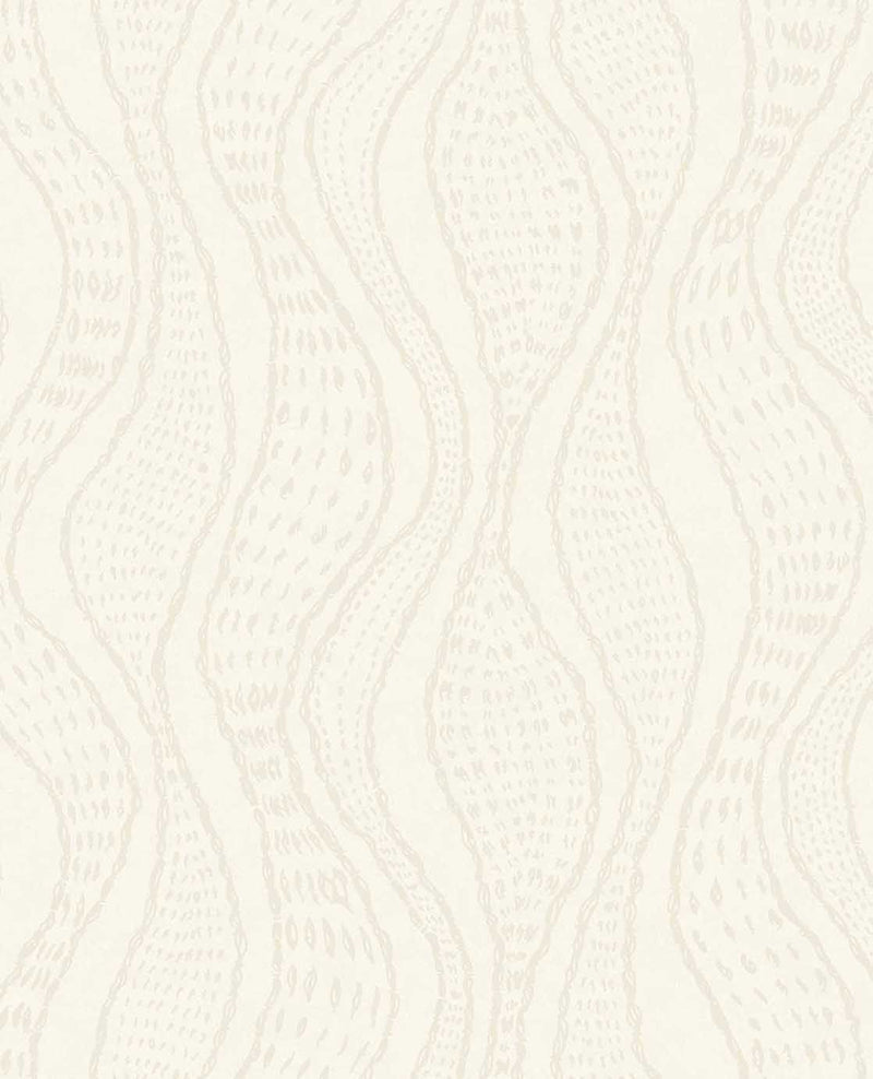 340352 Meander Cream Wallpaper by Eijffinger
