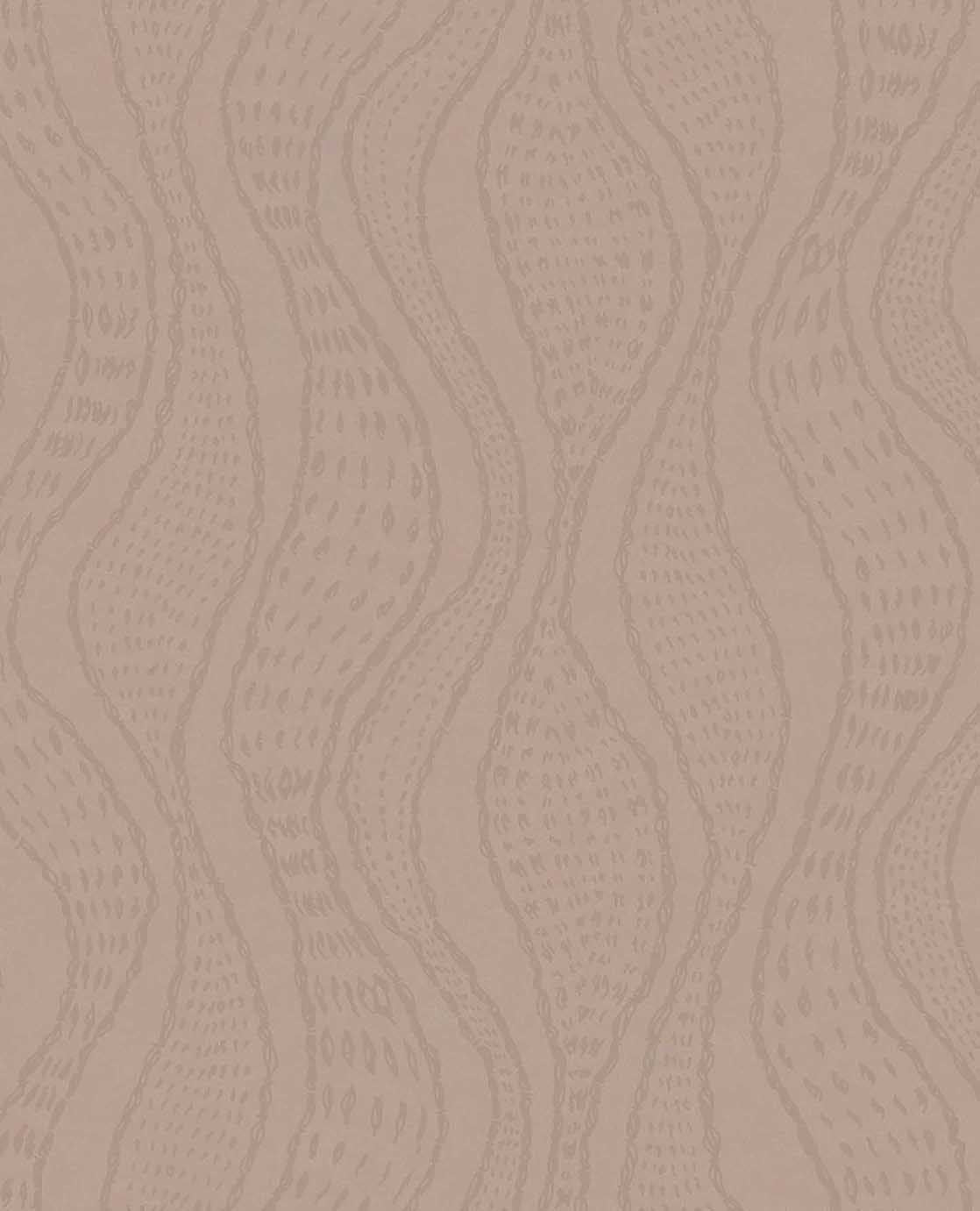 340354 Meander Terracotta Wallpaper by Eijffinger