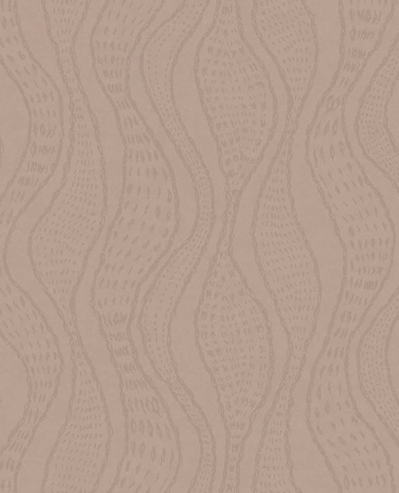 340354 Meander Terracotta Wallpaper by Eijffinger