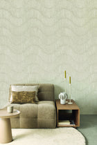 340371 Wavy Ribbon Linen Mural by Eijffinger