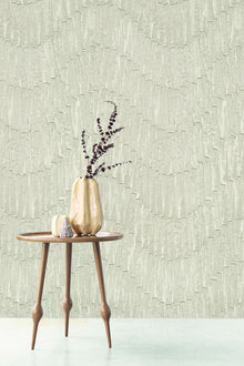 340371 Wavy Ribbon Linen Mural by Eijffinger