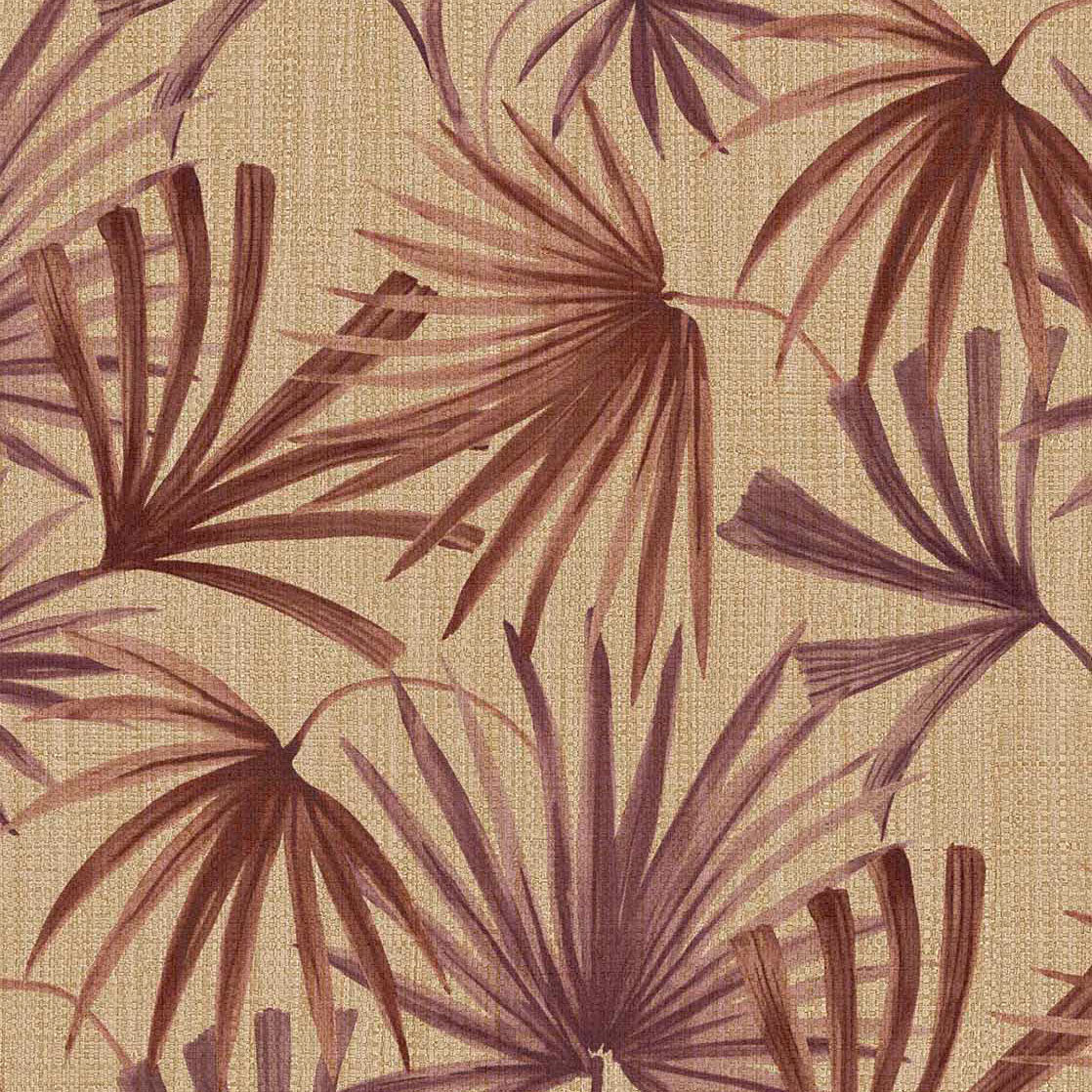 340514 Retro Palms Red Groovy Wallpaper by Eijffinger