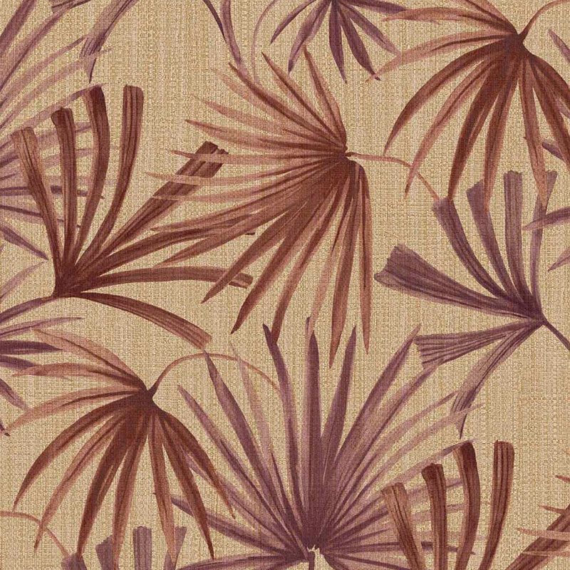 340514 Retro Palms Red Groovy Wallpaper by Eijffinger