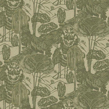340542 Nostalgic Evergreen Green Groovy Wallpaper by Eijffinger