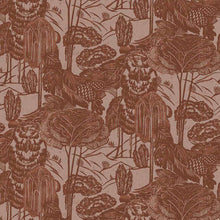 340544 Nostalgic Evergreen Red Groovy Wallpaper by Eijffinger