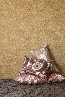 340552 Seventies Floral Taupe Groovy Wallpaper by Eijffinger