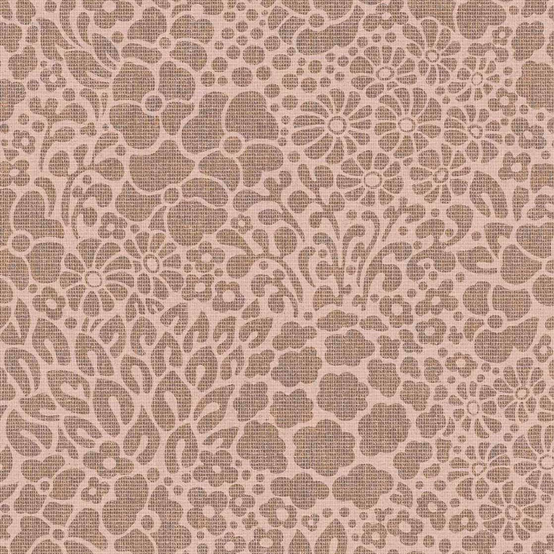 Seventies Floral Pink Groovy Wallpaper by Eijffinger