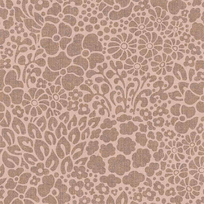 340554 Seventies Floral Pink Groovy Wallpaper by Eijffinger
