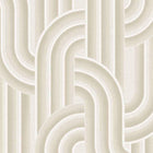 340560 Retro Arches Beige Groovy Wallpaper by Eijffinger