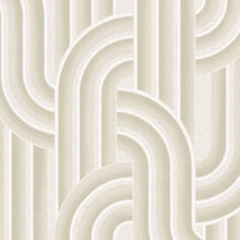 340560 Retro Arches Beige Groovy Wallpaper by Eijffinger