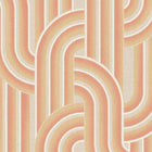 340563 Retro Arches Terracotta Groovy Wallpaper by Eijffinger