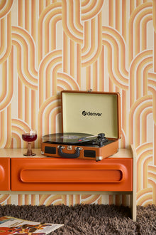340563 Retro Arches Terracotta Groovy Wallpaper by Eijffinger