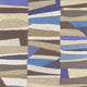 Abstract Bricks Blue Groovy Wallpaper by Eijffinger