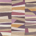 Abstract Bricks Lilac Groovy Wallpaper by Eijffinger