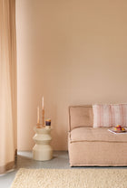 340622 Plain Texture Peach Linen Look Wallpaper by Eijffinger