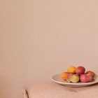340622 Plain Texture Peach Linen Look Wallpaper by Eijffinger