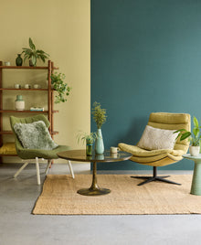 340639 Plain Texture Emerald Linen Look Wallpaper by Eijffinger