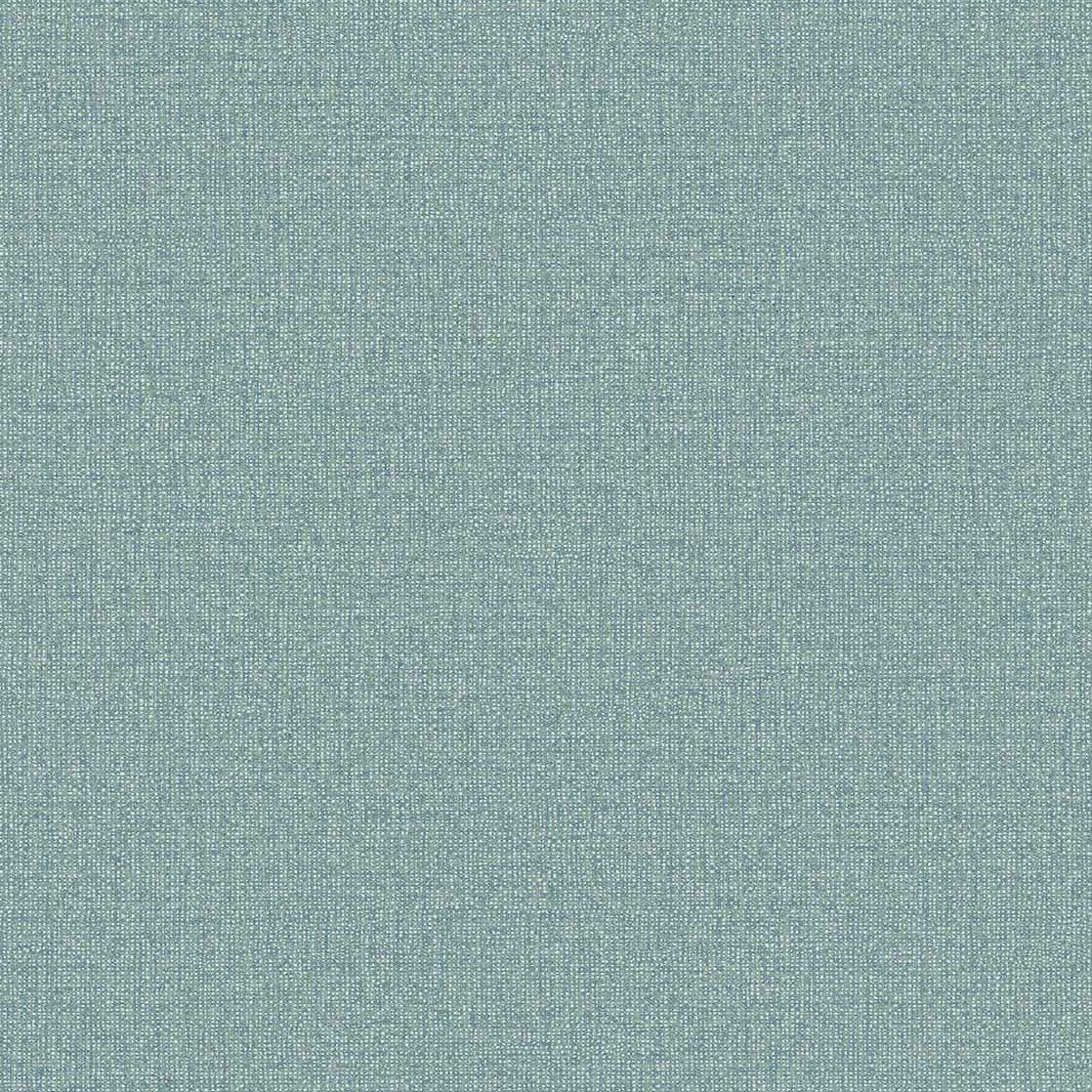 340641 Plain Texture Country Blue Linen Look Wallpaper by Eijffinger