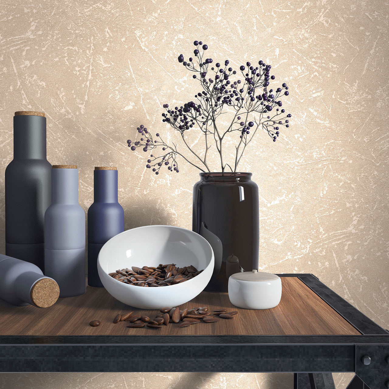 34154 Plaster Effect The New Textures Wallpaper By Galerie