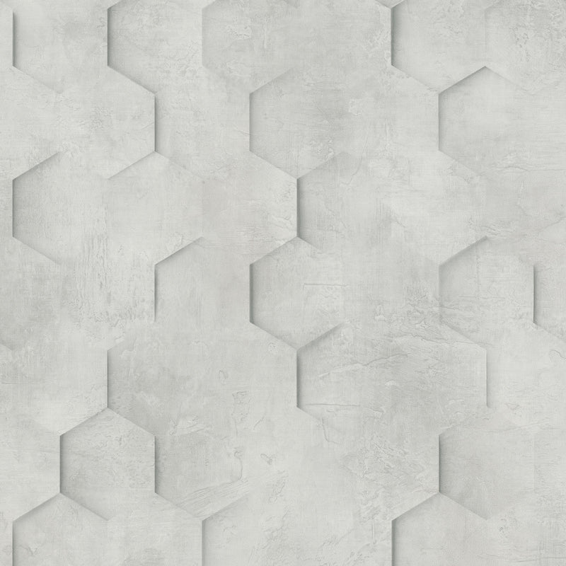 34159 Hexagon Loft 2 Wallpaper By Galerie