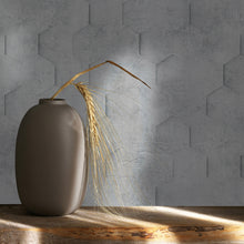 34160 3D Geometric Hexagon The New Design Book Grey Wallpaper By Galerie