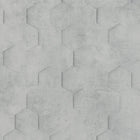 34160 3D Geometric Hexagon The New Design Book Grey Wallpaper By Galerie