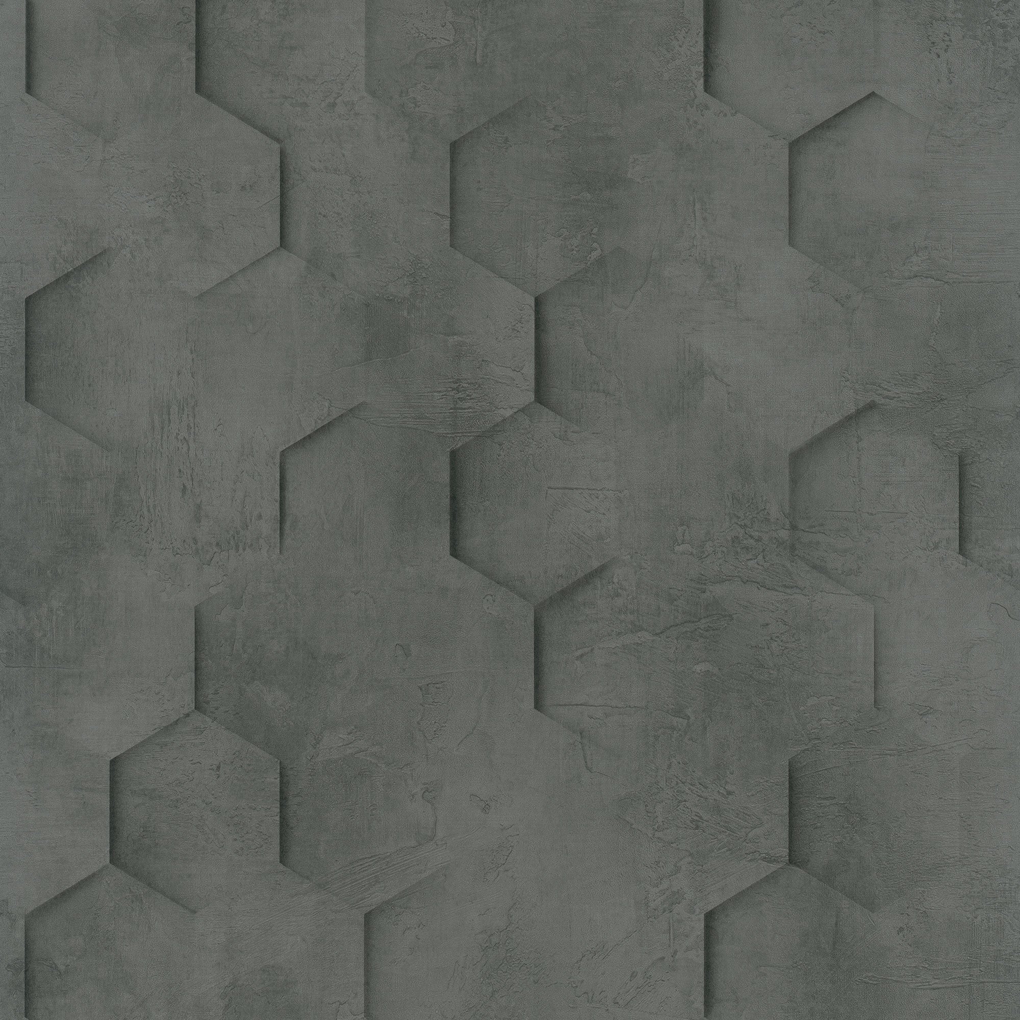 34161 Hexagon Loft 2 Wallpaper By Galerie