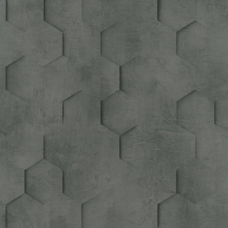 34161 Hexagon Loft 2 Wallpaper By Galerie