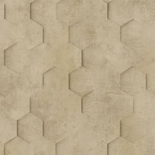 34163 3D Geometric Hexagon The New Design Book Brown Wallpaper By Galerie
