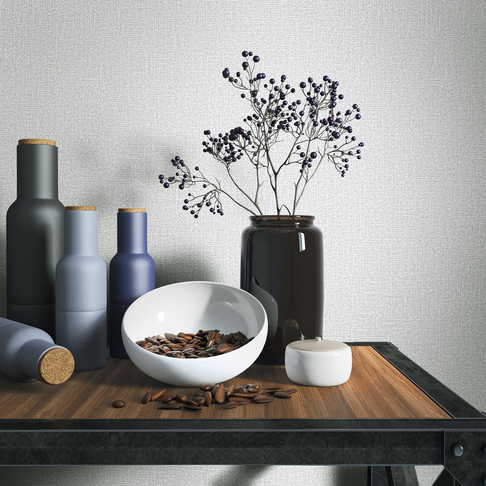 34172 Wicker Loft 2 Wallpaper By Galerie