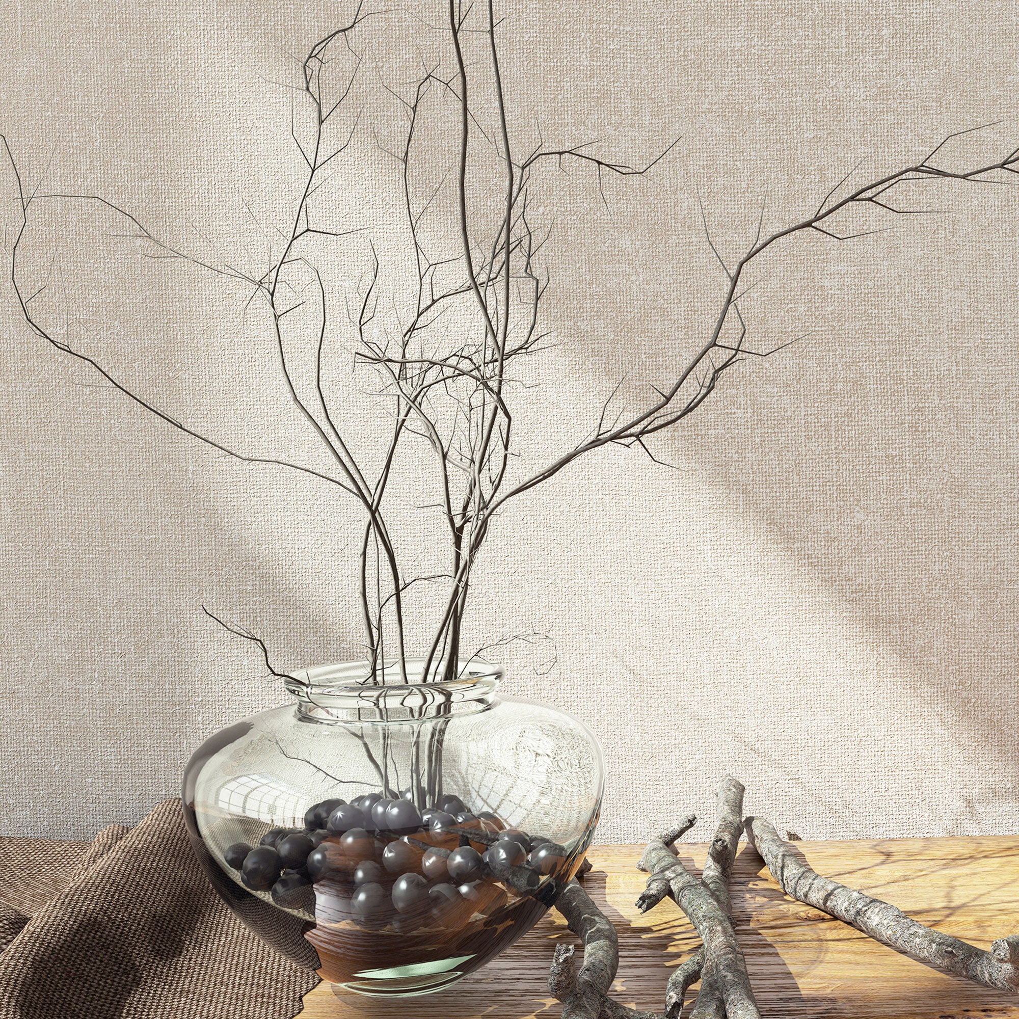 34177 Wicker Loft 2 Wallpaper By Galerie