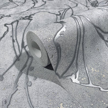 34254 Graphic The New Design Book Grey Wallpaper By Galerie