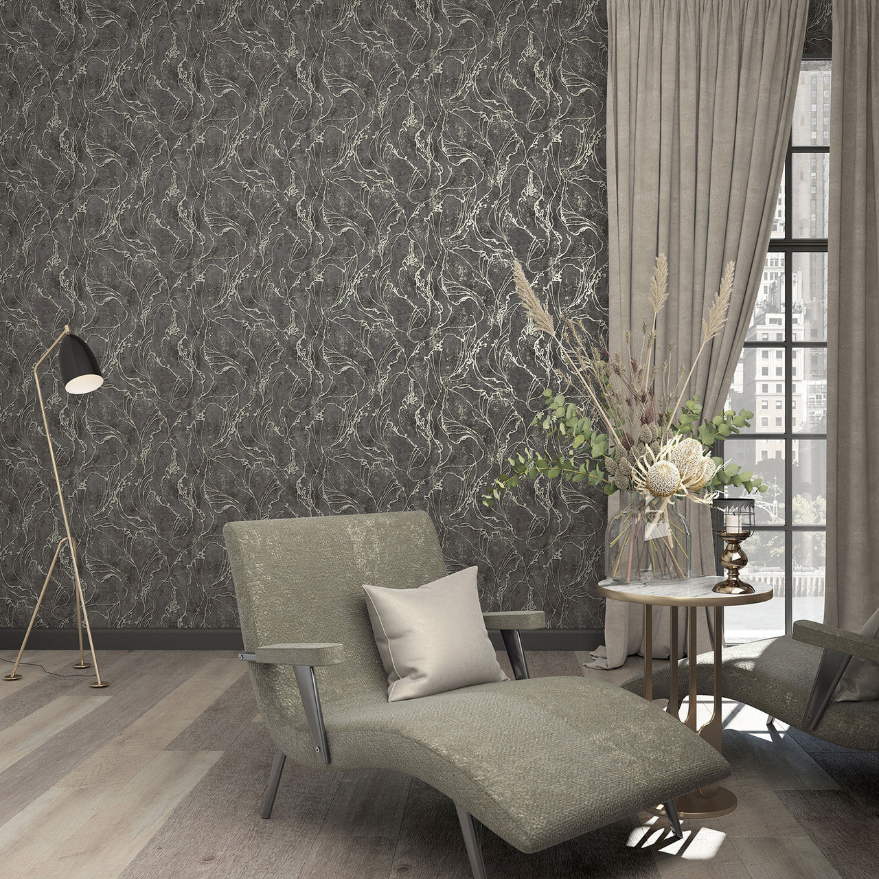 34257 Graphic Urban Textures Wallpaper By Galerie