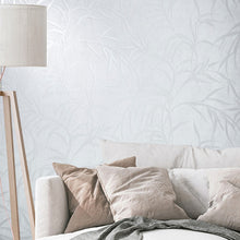34283 Shimmer Leaf The New Design Book White Wallpaper By Galerie