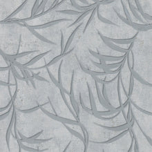 34287 Shimmer Leaf The New Design Book Grey and Silver Wallpaper By Galerie