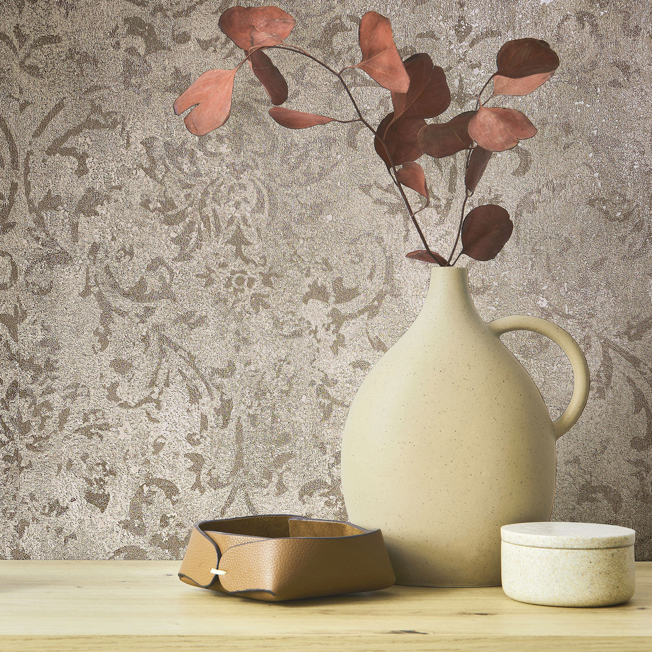 34293 Ornamental The New Design Book Dusty Pink Wallpaper By Galerie