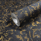 34297 Ornamental The New Design Book Black and Gold Wallpaper By Galerie