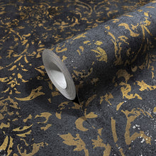 34297 Ornamental The New Design Book Black and Gold Wallpaper By Galerie