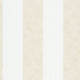 Thick Stripe Flora White and Beige Wallpaper By Galerie