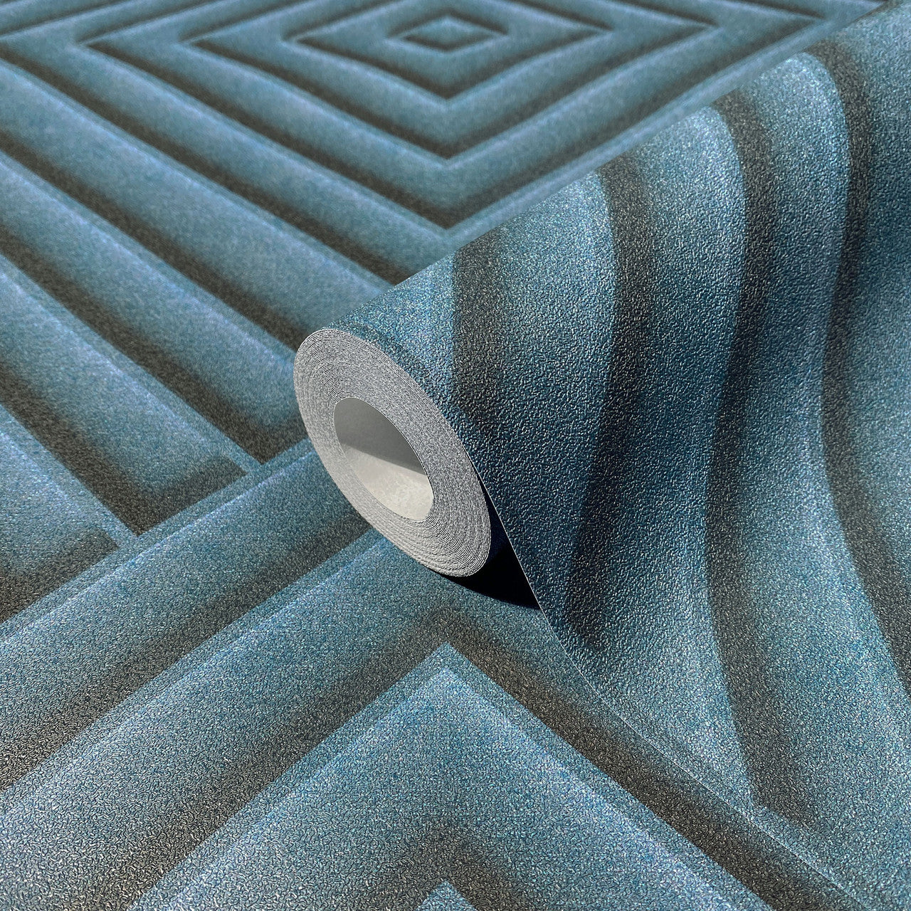 34480 Graphic The New Design Book Blue Wallpaper By Galerie