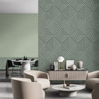 34485 Graphic The New Design Book Green and Grey Wallpaper By Galerie
