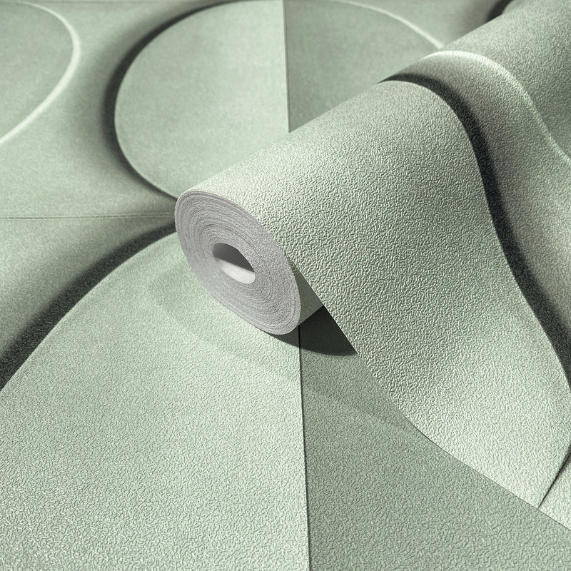 34488 Graphic The New Design Book Green Wallpaper By Galerie