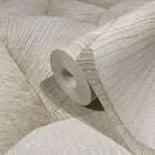 34510 Palm Leaf The New Design Book Beige Wallpaper By Galerie