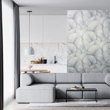 34512 Palm Leaf The New Design Book Grey and Blue Wallpaper By Galerie