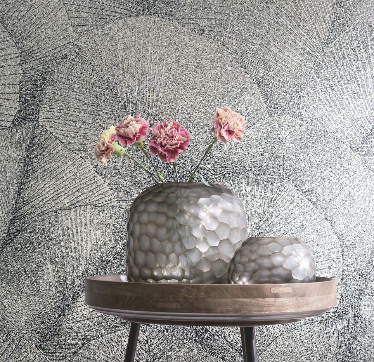 34514 Palm Leaf Kumano Wallpaper By Galerie