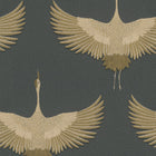 34532 Stork The New Design Book Black and Gold Wallpaper By Galerie
