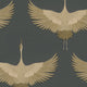 Stork The New Design Book Black and Gold Wallpaper By Galerie