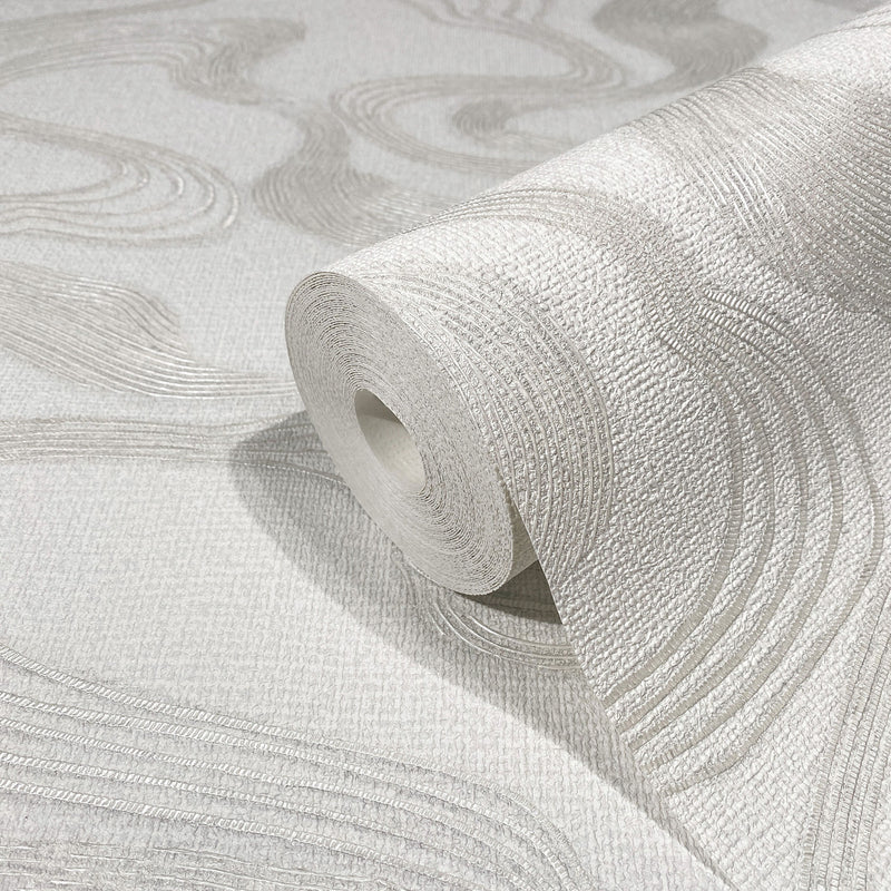 34534 Flow The New Design Book White Wallpaper By Galerie